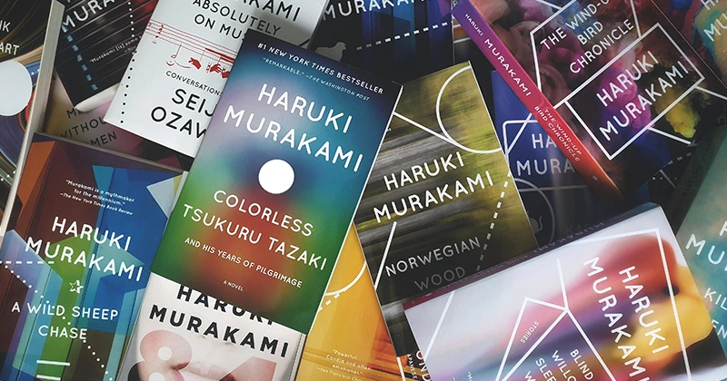 Inspírate con las creativas portadas de los libros de Haruki Murakami 
