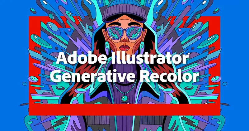 La IA ha llegado a Illustrator: Conoce su nueva función Generative Recolor 