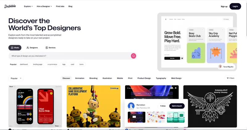 mejores sitios web para publicar tu portafolio de diseño-3